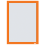 Inforamme magnetisk/selvklæb A4 orange (2)