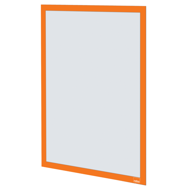 Inforamme magnetisk/selvklæb A3 orange (2)