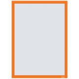 Inforamme magnetisk/selvklæb A3 orange (2)