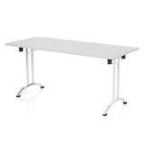 Bord Joanna, Lysgrå 1600x800 mm, Krom understel