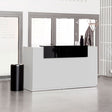 Ergoff Reception DNA Lys grå 1730 mm, Fast bordplade – Receptionsskranker (billede 1)