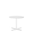 Ergoff Bord Amy Ø650 mm H582 mm, Hvid laminat Hvidt understel – Kantineborde
