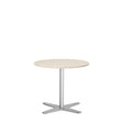 Bord Amy Ø650 mm H582 mm, Birk laminat Alugråt understel