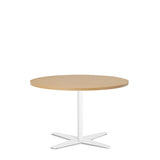 Bord Amy Ø900 mm H582 mm, Bøg laminat Hvidt understel