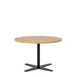 Bord Amy Ø900 mm H582 mm, Bøg laminat Sort understel