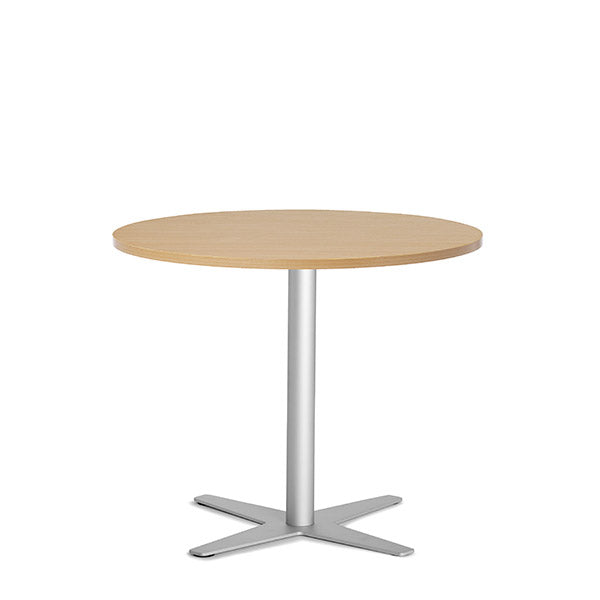 Bord Amy Ø900 mm H752 mm, Bøg laminat Alugråt understel