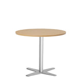 Bord Amy Ø900 mm H752 mm, Bøg laminat Alugråt understel