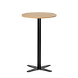 Bord Amy Ø650 mm H1050 mm, Bøg laminat Sort understel