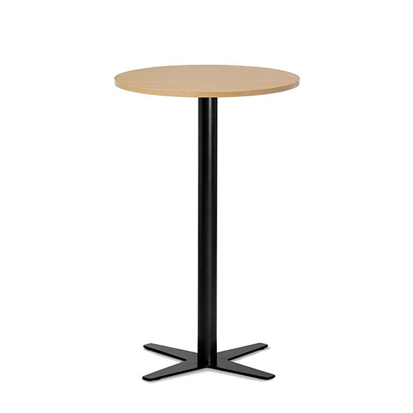 Bord Amy Ø650 mm H1050 mm, Bøg laminat Sort understel
