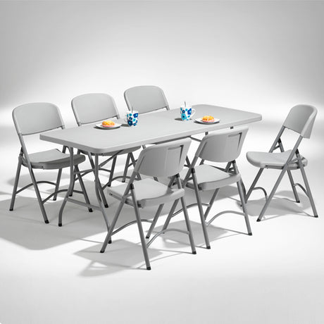 Klapstol Norman grå – image 2