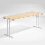 Bord Dinner, Eg 1800x800 mm, Alugråt understel