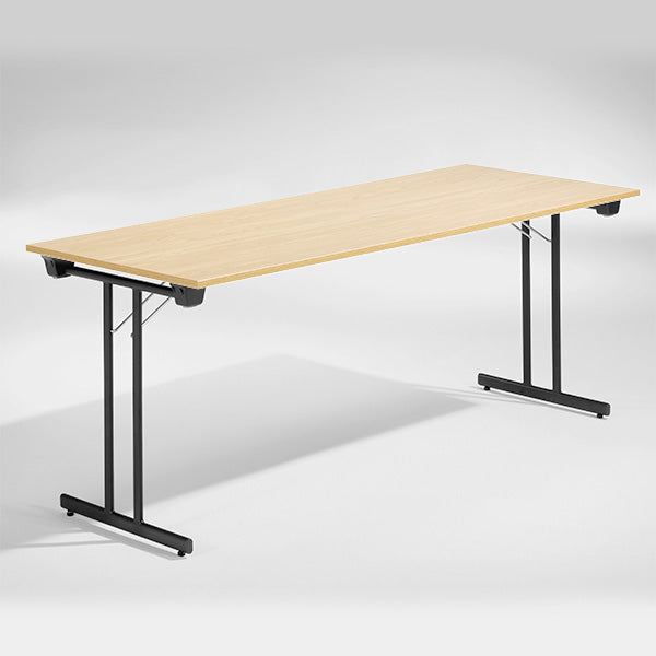 ELJ Bord Dinner, Eg 1800x800 mm, Sort understel – Klapborde