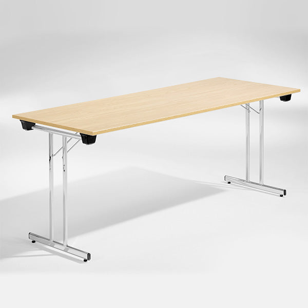 ELJ Bord Dinner, Eg 1800x800 mm, Krom understel – Klapborde