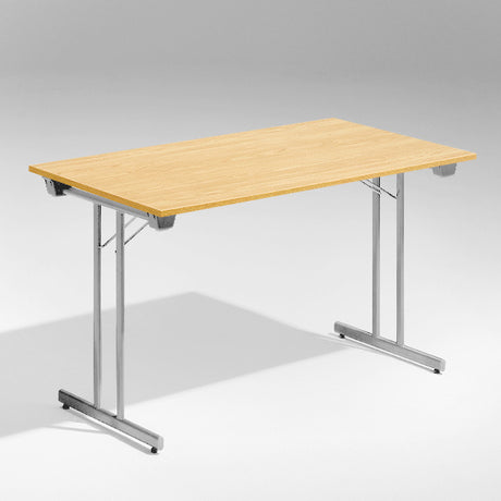 ELJ Bord Dinner, Eg 1200x800 mm, Alugråt understel – Klapborde