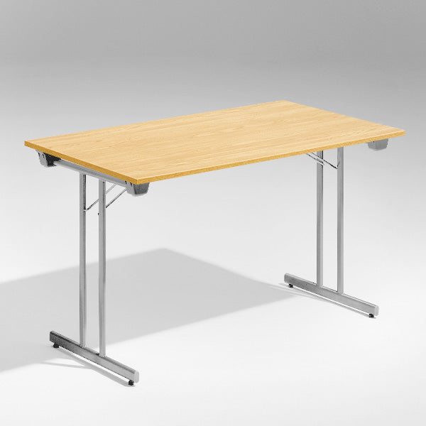ELJ Bord Dinner, Eg 1200x800 mm, Alugråt understel – Klapborde