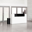 Ergoff Reception DNA Hvid 1730 mm, Fast bordplade – Receptionsskranker (billede 1)