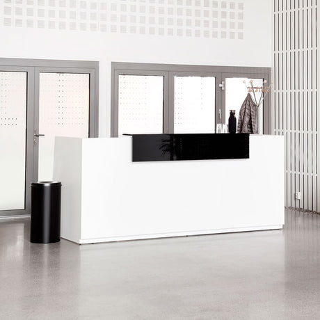 Ergoff Reception DNA Hvid 2600 mm, Hæve-sænkebord – Receptionsskranker (billede 1)