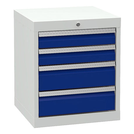 Skuffesektion 500/05 619x530x500 mm 4 skuffer – image 1