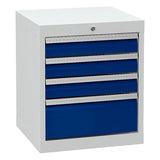 Skuffesektion 500/05 619x530x500 mm 4 skuffer – image 2