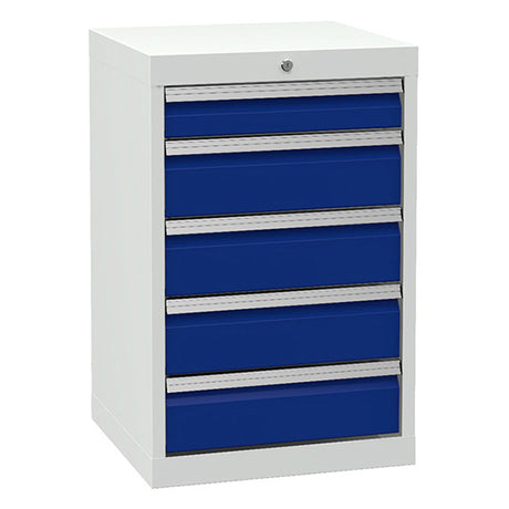 Bedrunka+Hirth Skuffesektion 500/05 819x530x500 mm 5 skuffer – Værktøjskufferter
