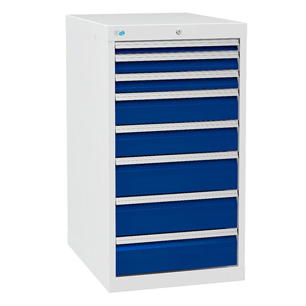 Bedrunka+Hirth Skuffesektion 700/05 1019x555x736 mm 8 skuffer – Værktøjskufferter