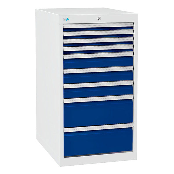 Bedrunka+Hirth Skuffesektion 700/05 1019x555x736 mm 9 skuffer – Værktøjskufferter