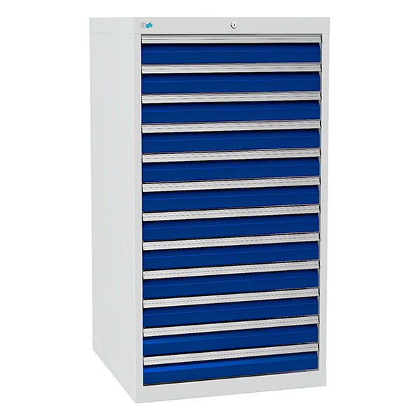 Bedrunka+Hirth Skuffesektion 700/07 1319x705x736mm 12 skuffer – Værktøjskufferter