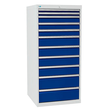 Bedrunka+Hirth Skuffesektion 700/07 1519x705x736mm 11 skuffer – Værktøjskufferter