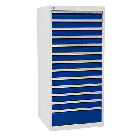 Bedrunka+Hirth Skuffesektion 700/07 1519x705x736mm 13 skuffer – Værktøjskufferter