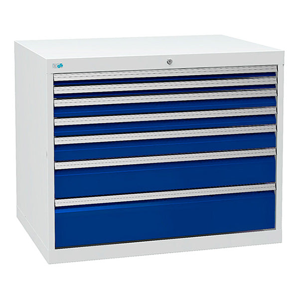 Bedrunka+Hirth Skuffesektion 700/10 819x1005x736mm 7 skuffer – Værktøjskufferter