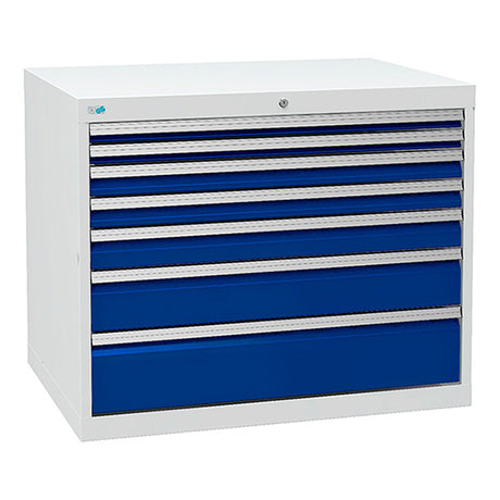 Bedrunka+Hirth Skuffesektion 700/10 819x1005x736mm 7 skuffer – Værktøjskufferter