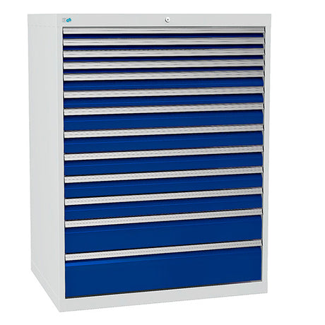 Bedrunka+Hirth Skuffesektion 700/10 1319x1005x736mm 13 skuffer – Værktøjskufferter