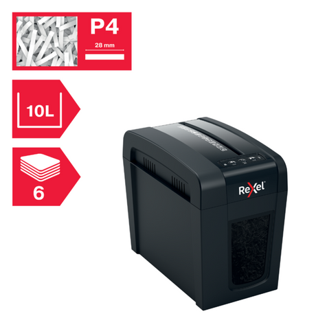 Makulator Rexel Secure X6-SL P4