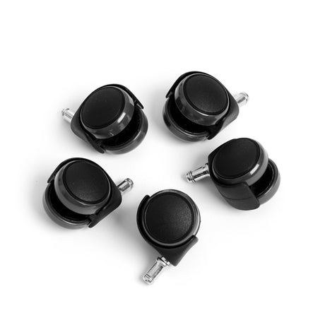 GBP Hjul letrullende, pakke med 5 stk – Arbejdsstole (billede 1)