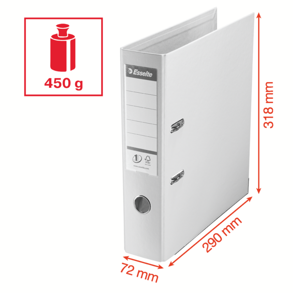 Brevordner No1 Power PP A4 75mm sand