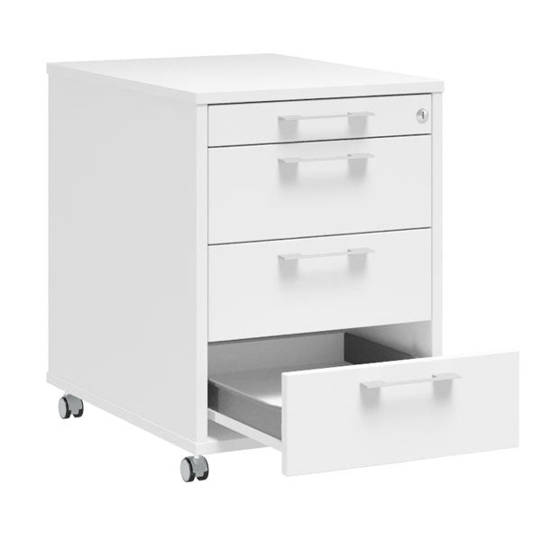 Skuffesektion DNA 4 skuffer, Hvid – image 2