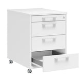 Skuffesektion DNA 4 skuffer, Hvid