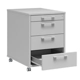 Skuffesektion DNA 4 skuffer, Lys grå – image 2