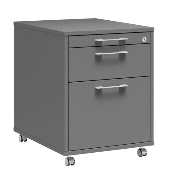 Skuffesektion DNA 3 skuffer, Antracit – image 1