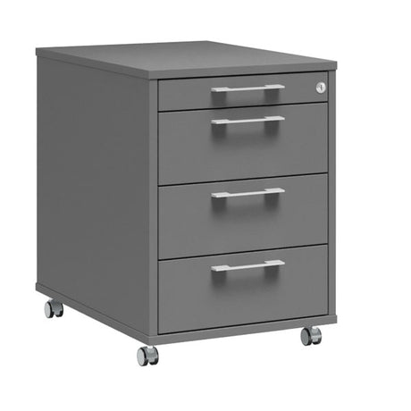 Skuffesektion DNA 4 skuffer, Antracit – image 1