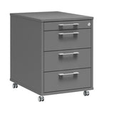 Skuffesektion DNA 4 skuffer, Antracit