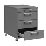 Skuffesektion DNA 4 skuffer, Antracit