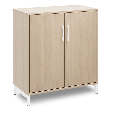 Kontorskab DNA, 800x890 mm, Eg/Hvid 2A4/2A4