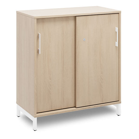 Kontorskab DNA, 800x890 mm, Eg/Hvid 2A4