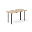 Ergoff Skrivebord DNA, Eg 1200x600mm I-ben/Sort – Skriveborde