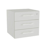 Skuffeindsats DNA, Lys grå med hvide håndtag – image 2