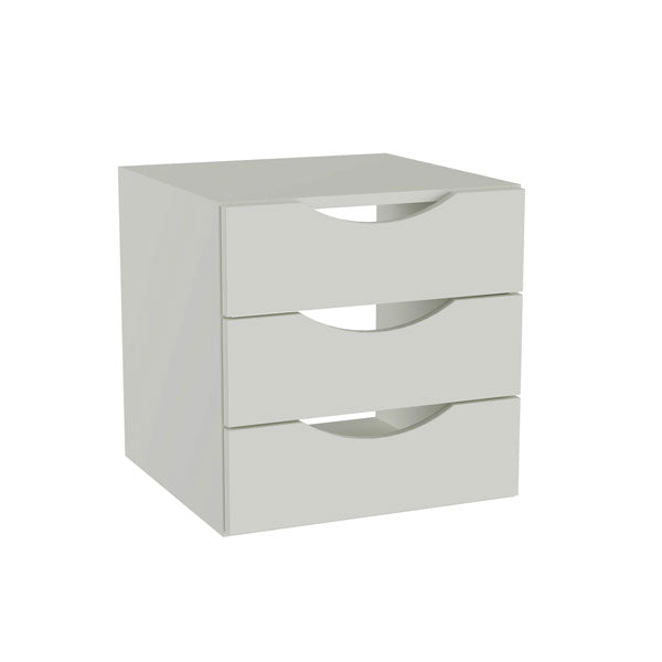 Skuffeindsats DNA, Lys grå med åbne håndtag – image 2