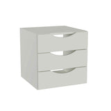 Skuffeindsats DNA, Lys grå med åbne håndtag