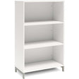 Ergoff Bogreol DNA, 800x1275 mm, Hvid/Alugrå 3A4 – Bogreoler & kontorskabe