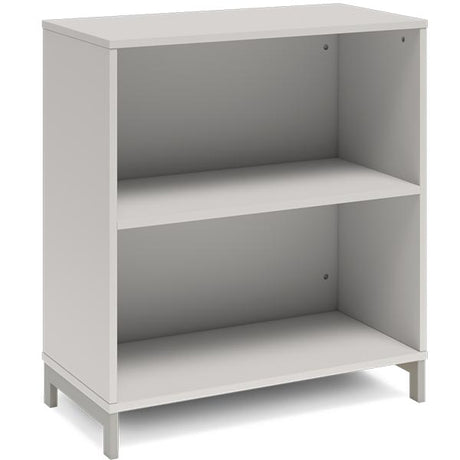 Ergoff Bogreol DNA, 800x890 mm, Lys grå/Alugrå 2A4 – Bogreoler & kontorskabe